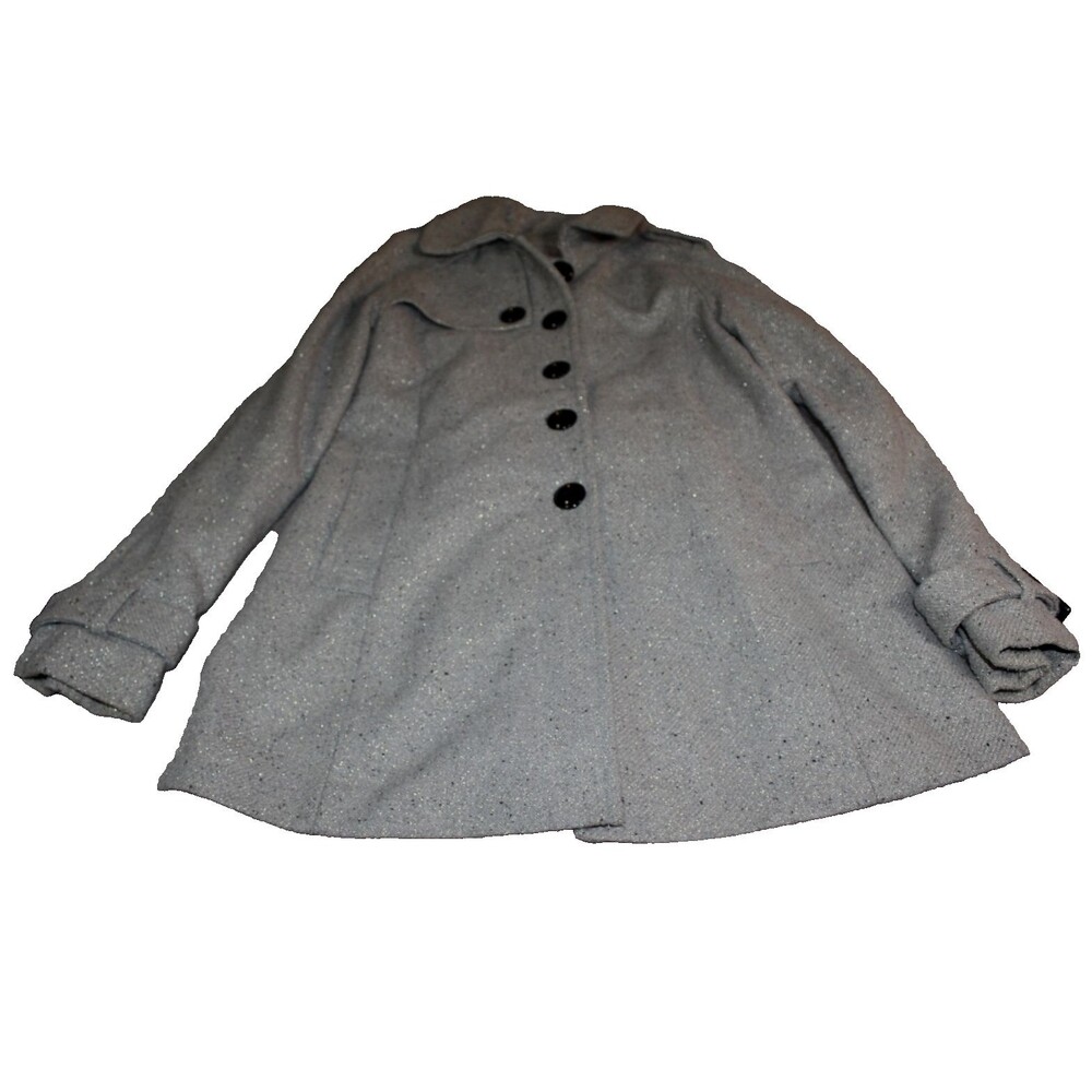 WORTHINGTON Grey   COAT WOMENS LADIES SIZE SMALL PETITE